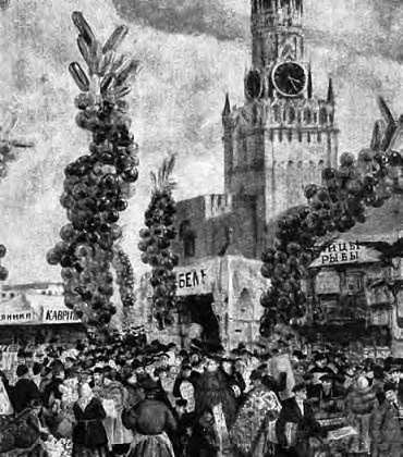 Иллюстрация к книге — Жизнь русского обывателя. На шумных улицах градских [pic_103.jpg]