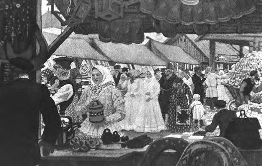 Иллюстрация к книге — Жизнь русского обывателя. На шумных улицах градских [pic_24.jpg]