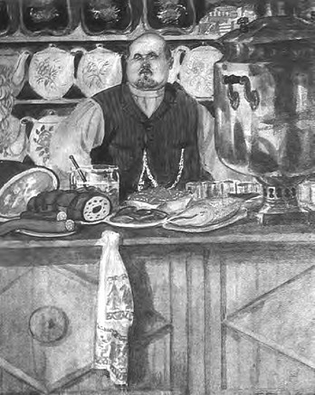 Иллюстрация к книге — Жизнь русского обывателя. На шумных улицах градских [pic_35.jpg]