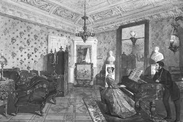 Иллюстрация к книге — Жизнь русского обывателя. На шумных улицах градских [pic_61.jpg]