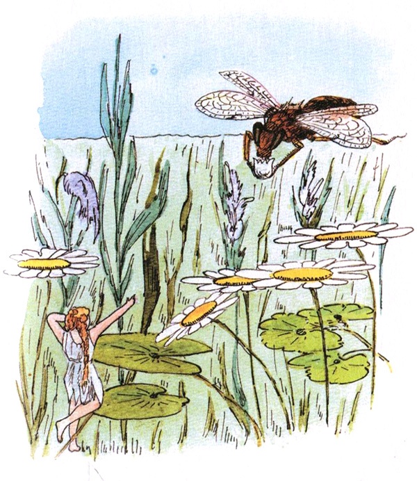 Иллюстрация к книге — Девочка с голубыми глазками. Марочкин сон [i_006.jpg]