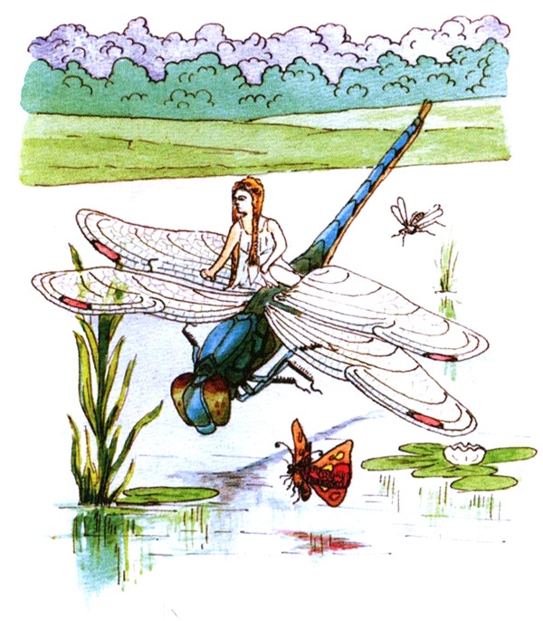 Иллюстрация к книге — Девочка с голубыми глазками. Марочкин сон [i_007.jpg]