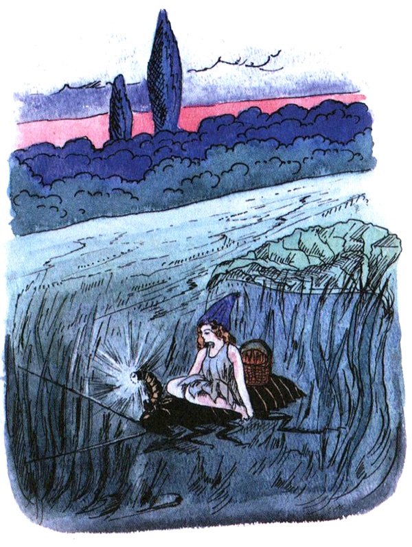 Иллюстрация к книге — Девочка с голубыми глазками. Марочкин сон [i_014.jpg]