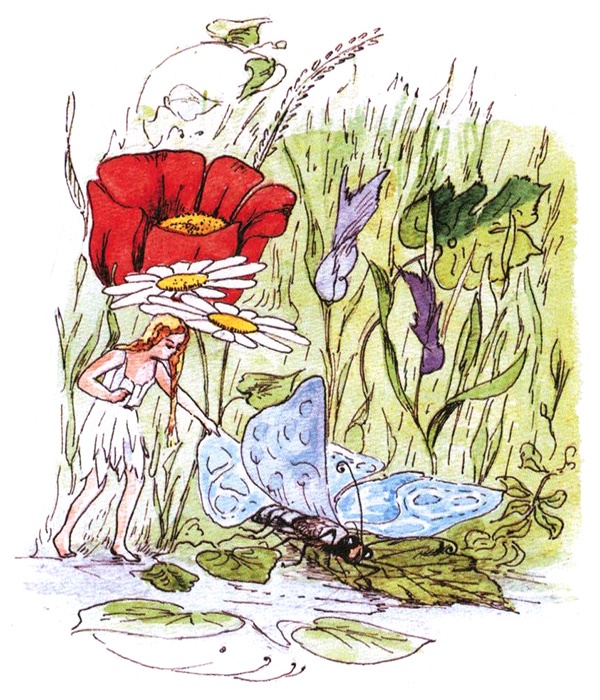 Иллюстрация к книге — Девочка с голубыми глазками. Марочкин сон [i_015.jpg]