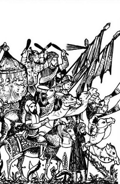 Иллюстрация к книге — Рыцарь пустыни. Халид ибн ал-Валид. Крушение империй [img_1.jpg]