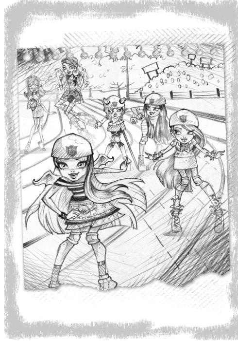 Иллюстрация к книге — Школа монстров. Подруги навсегда! [_005.jpg]