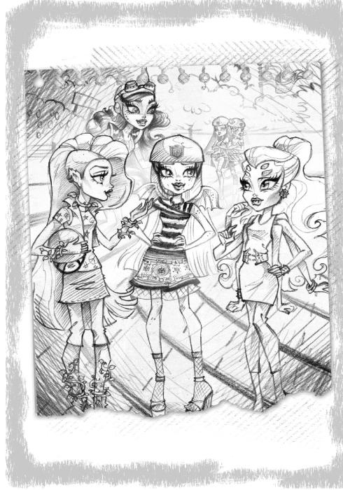 Иллюстрация к книге — Школа монстров. Подруги навсегда! [_015.jpg]