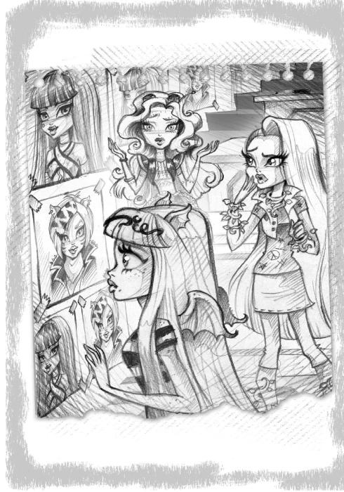 Иллюстрация к книге — Школа монстров. Подруги навсегда! [_207.jpg]