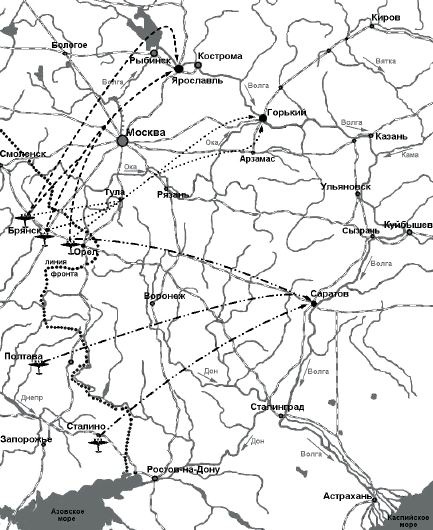 Иллюстрация к книге — Свастика над Волгой. Люфтваффе против сталинской ПВО [i_085.jpg]