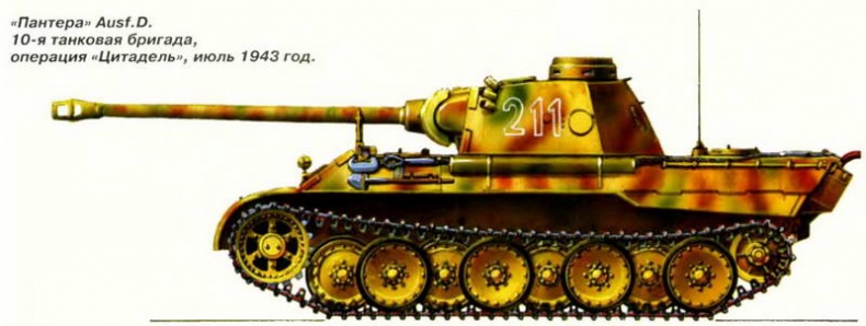 Иллюстрация к книге — «Пантера». Стальная кошка Панцерваффе [pic_133.jpg]