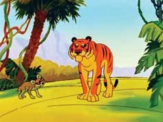 Иллюстрация к книге — Полосатая кошка, пятнистая кошка [i_096.jpg]