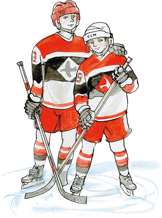 Иллюстрация к книге — «Стрижи» на льду [i_053.jpg]