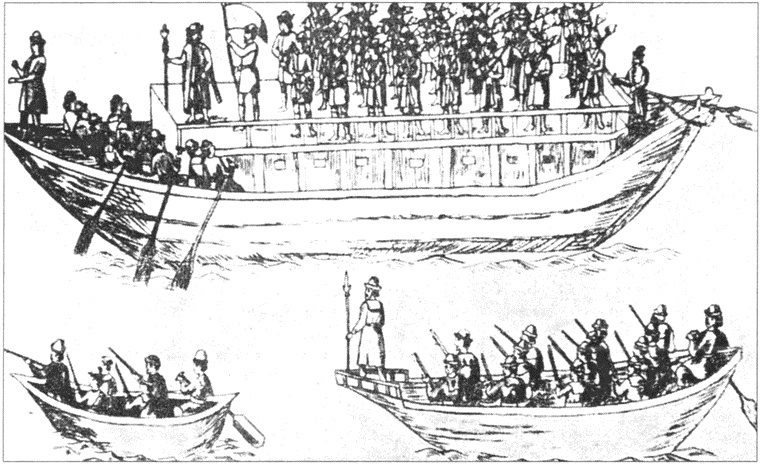 Иллюстрация к книге — За три моря за зипунами [i_026.jpg]