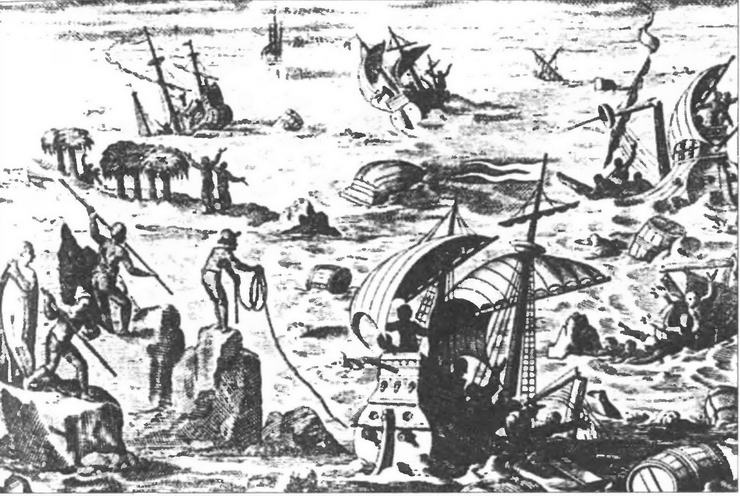 Иллюстрация к книге — Сокровища погибших кораблей [i_002.jpg]