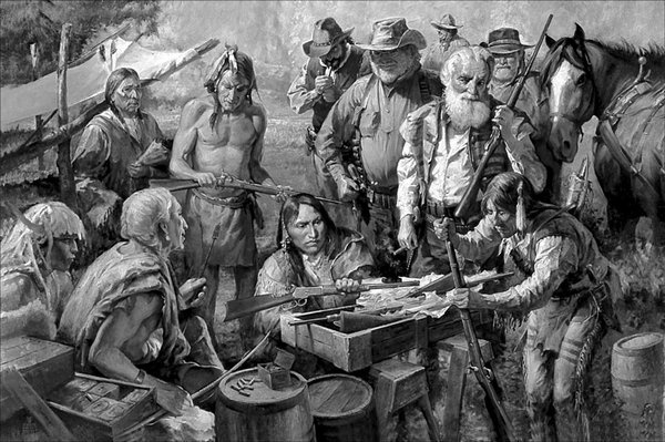 Иллюстрация к книге — Завоевание Дикого Запада. «Хороший индеец – мертвый индеец» [i_084.jpg]