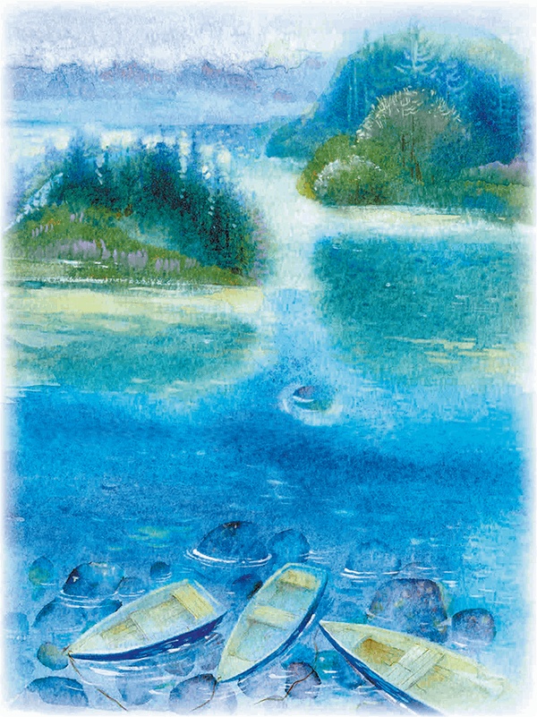 Иллюстрация к книге — Мы и большущее озеро [i_002.jpg]