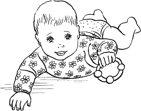 Иллюстрация к книге — Я мама первый год. Книга о счастливом материнстве [i_001.jpg]