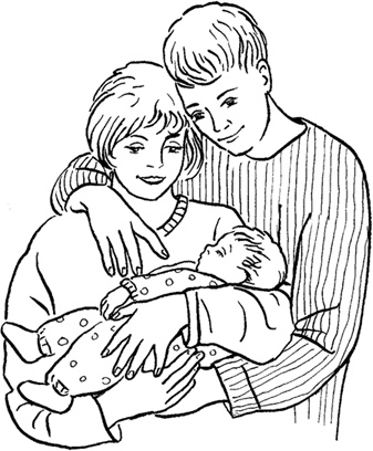 Иллюстрация к книге — Я мама первый год. Книга о счастливом материнстве [i_002.jpg]