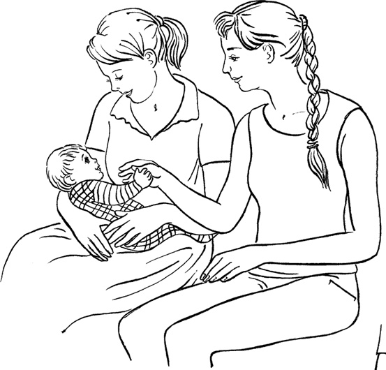 Иллюстрация к книге — Я мама первый год. Книга о счастливом материнстве [i_404.jpg]