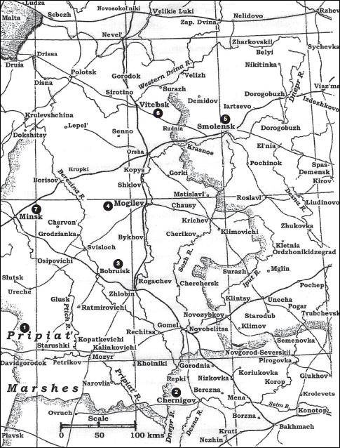 Иллюстрация к книге — Крах плана "Барбаросса". Противостояние под Смоленском. Том 1 [i_009.jpg]