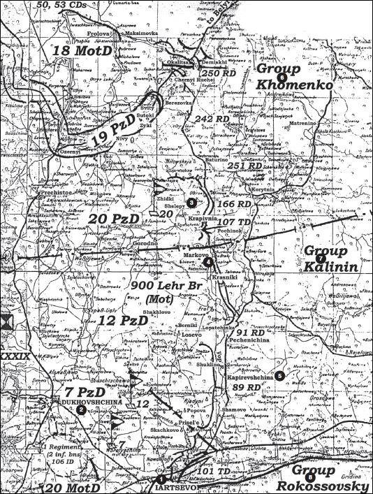 Иллюстрация к книге — Крах плана "Барбаросса". Противостояние под Смоленском. Том 1 [i_029.jpg]