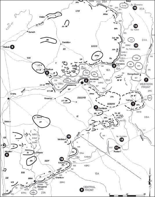 Иллюстрация к книге — Крах плана "Барбаросса". Противостояние под Смоленском. Том 1 [i_031.jpg]