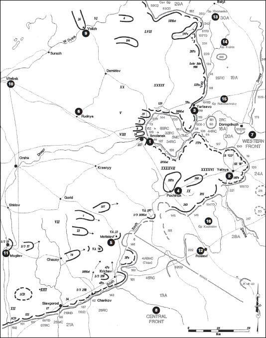 Иллюстрация к книге — Крах плана "Барбаросса". Противостояние под Смоленском. Том 1 [i_034.jpg]