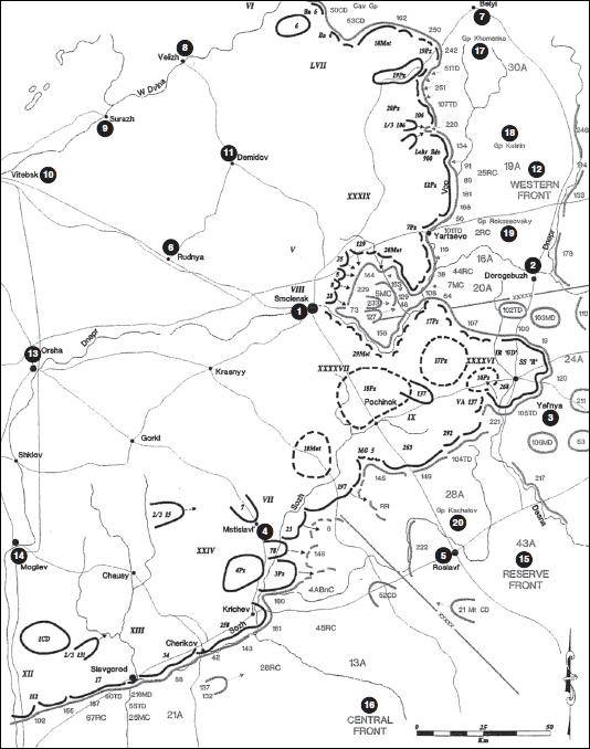 Иллюстрация к книге — Крах плана "Барбаросса". Противостояние под Смоленском. Том 1 [i_035.jpg]