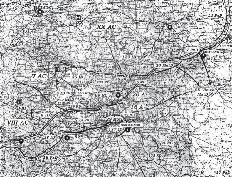 Иллюстрация к книге — Крах плана "Барбаросса". Противостояние под Смоленском. Том 1 [i_036.jpg]