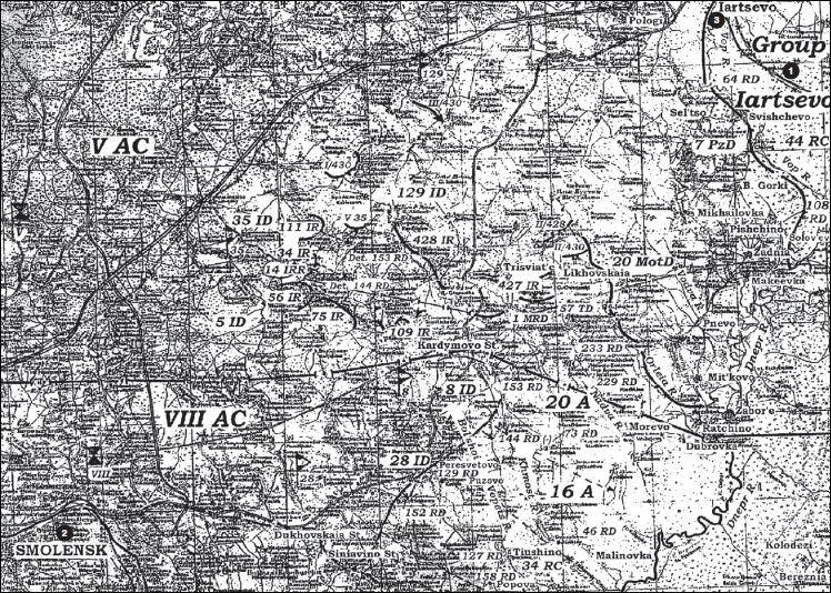 Иллюстрация к книге — Крах плана "Барбаросса". Противостояние под Смоленском. Том 1 [i_060.jpg]