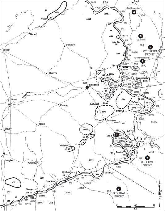 Иллюстрация к книге — Крах плана "Барбаросса". Противостояние под Смоленском. Том 1 [i_061.jpg]