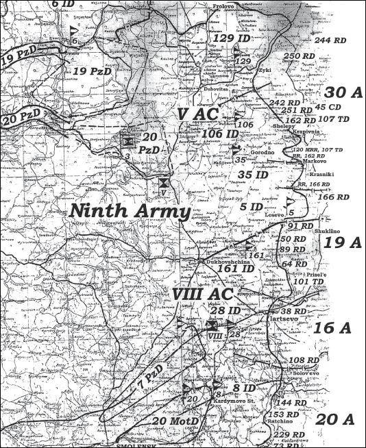 Иллюстрация к книге — Крах плана "Барбаросса". Противостояние под Смоленском. Том 1 [i_092.jpg]