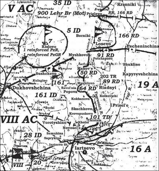 Иллюстрация к книге — Крах плана "Барбаросса". Противостояние под Смоленском. Том 1 [i_094.jpg]