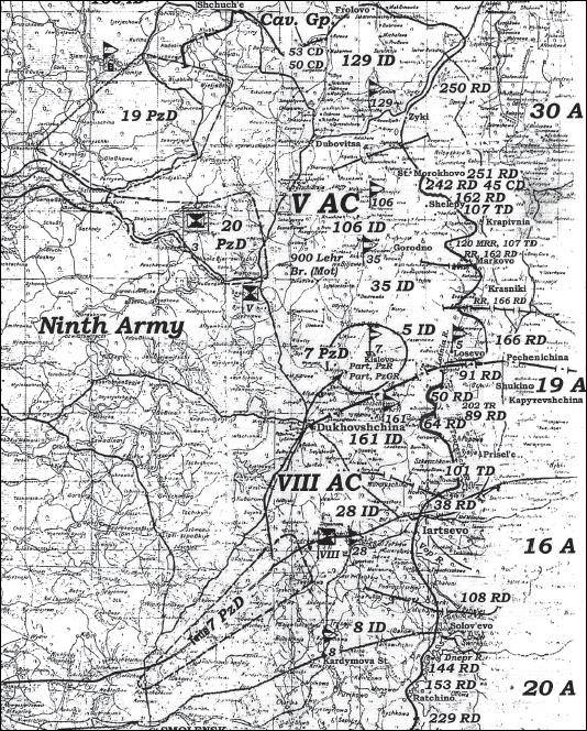 Иллюстрация к книге — Крах плана "Барбаросса". Противостояние под Смоленском. Том 1 [i_096.jpg]