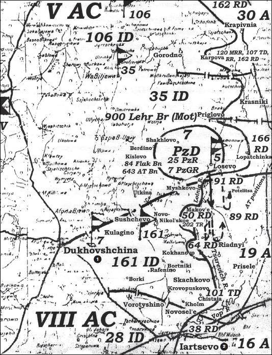 Иллюстрация к книге — Крах плана "Барбаросса". Противостояние под Смоленском. Том 1 [i_098.jpg]
