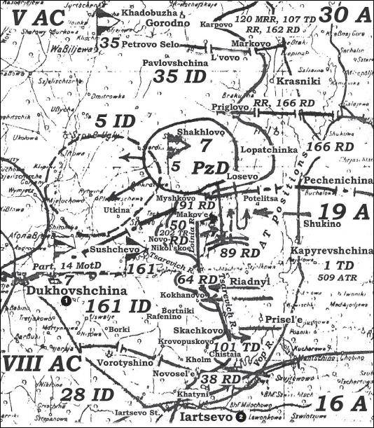 Иллюстрация к книге — Крах плана "Барбаросса". Противостояние под Смоленском. Том 1 [i_100.jpg]