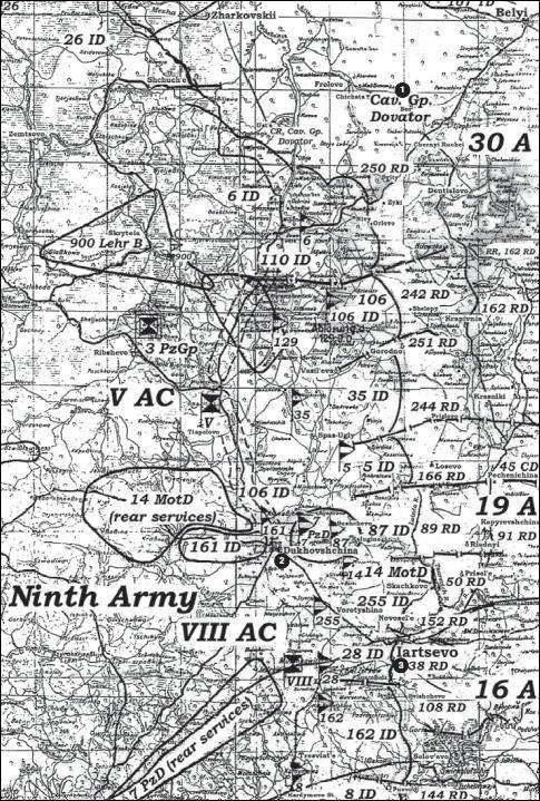 Иллюстрация к книге — Крах плана «Барбаросса». Сорванный блицкриг. Том II [i_069.jpg]