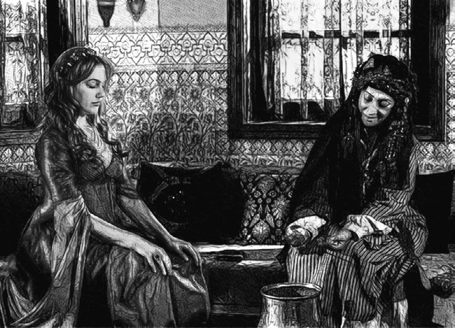 Иллюстрация к книге — Наложницы. Тайная жизнь восточного гарема [i_032.jpg]