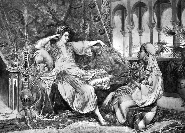 Иллюстрация к книге — Наложницы. Тайная жизнь восточного гарема [i_048.jpg]