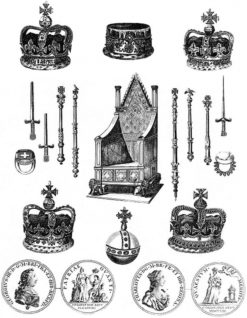 Иллюстрация к книге — Сокровища британской монархии. Скипетры, мечи и перстни в жизни английского двора [_21.jpg]