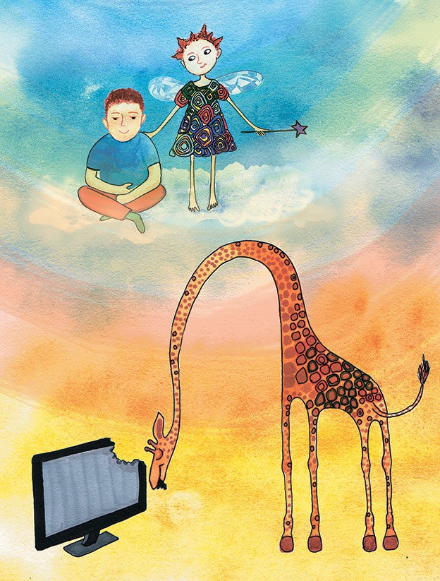 Иллюстрация к книге — Волшебные сказки, возвращающие здоровье. Дверь на Остров Мечты [i_015.jpg]