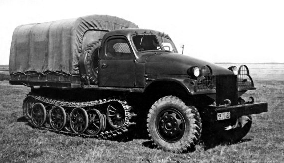 Иллюстрация к книге — Автонашествие на СССР. Трофейные и лендлизовские автомобили [i_151.jpg]