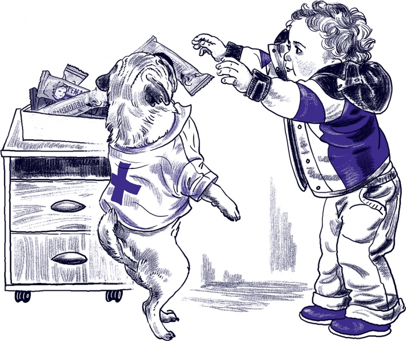 Иллюстрация к книге — Правдивые сказки про собак [i_011.jpg]