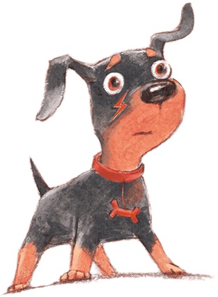 Иллюстрация к книге — Щенок Питер и несгрызаемая кость [i_004.jpg]