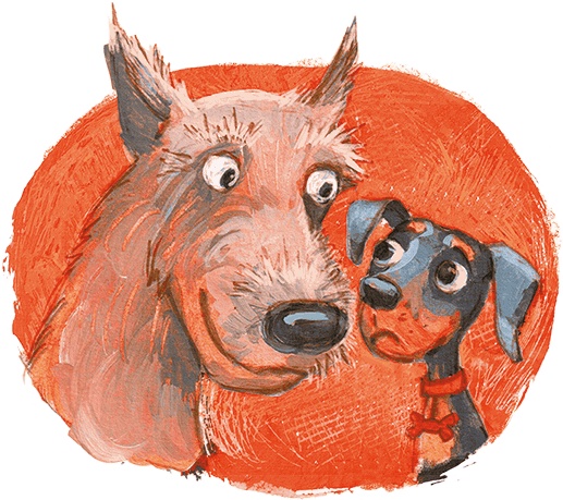 Иллюстрация к книге — Щенок Питер и несгрызаемая кость [i_050.jpg]