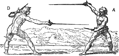 Иллюстрация к книге — Школы и мастера фехтования. Благородное искусство владения клинком [i_064.jpg]