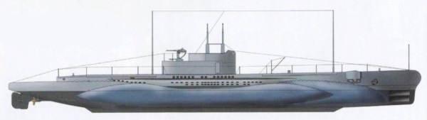 Иллюстрация к книге — Иностранные подводные лодки в составе ВМФ СССР [i_069.jpg]