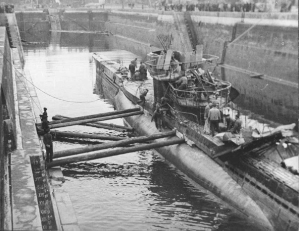 Иллюстрация к книге — Иностранные подводные лодки в составе ВМФ СССР [i_122.jpg]