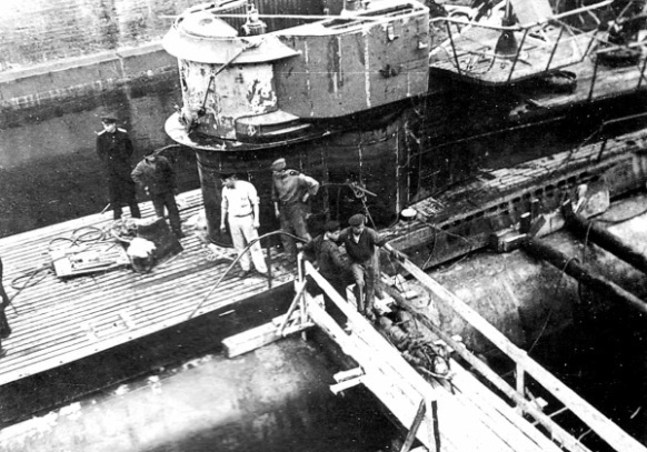 Иллюстрация к книге — Иностранные подводные лодки в составе ВМФ СССР [i_129.jpg]