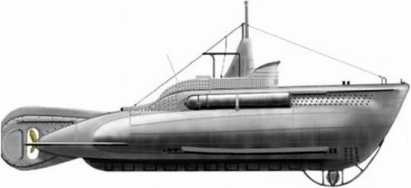 Иллюстрация к книге — Иностранные подводные лодки в составе ВМФ СССР [i_154.jpg]